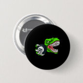 Lustiger Billard T-Rex Kunst Billard Pool P Button (Vorne & Hinten)
