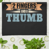 Lustiger Billardpool Geschirrtuch (Gefaltet)