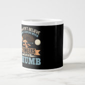 Lustiger Billardpool Jumbo-Tasse (Vorderseite Rechts)