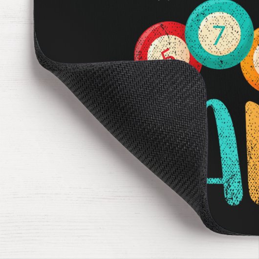 Lustiger Bingo-Ansager Wettet Lotterie Schüttelt D Mousepad (Ecke)