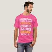 Lustiger Biochemie-Major T-Shirt (Vorne ganz)
