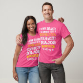 Lustiger Biochemie-Major T-Shirt (Unisex)