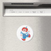 lustiger blauer Clown Magnet (In Situ (Geschirrspüler))