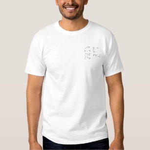 Lustiger Blindenschrift-T - Shirt