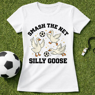Lustiger Blöder-Enten-Fußball-Wortwitz T-Shirt