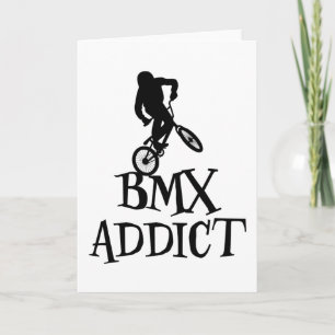 Lustiger BMX-Radsport-Spruch, Radsport-Slogan, Rad Karte