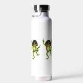 Lustiger Bob-Frisur-Frosch-Meme-Geschenk-Wasserfla Trinkflasche (Rechts)