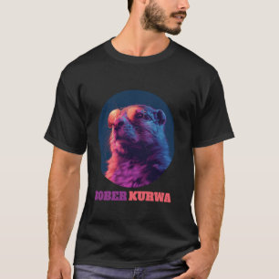 Lustiger Bober Bobr Bóbr Biber Kurwa Meme Lustig R T-Shirt