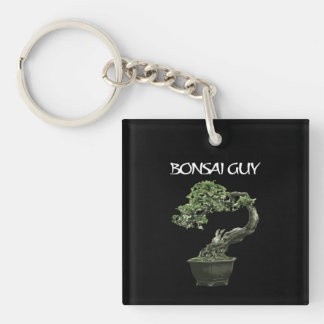 Lustiger Bonsai-Typ-Zitat für Bonsai-Liebhaber Schlüsselanhänger