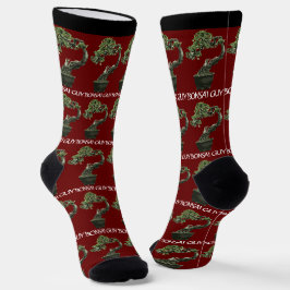 Lustiger Bonsai-Typ-Zitat für Bonsai-Liebhaber Socken