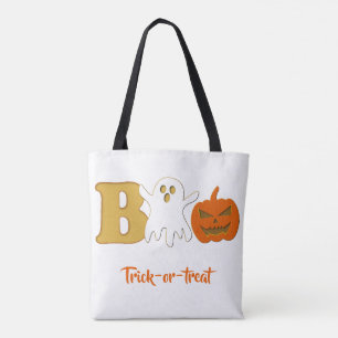 Lustiger Boo Halloween-Einkaufs-Tasche Tasche