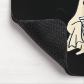 Lustiger Boo-JEE-Geist Halloween Boo JEE Geist Gru Mousepad (Ecke)