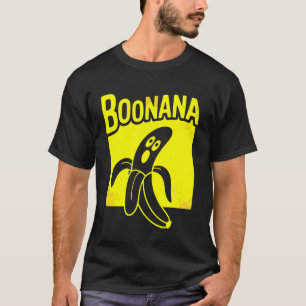 Lustiger Boonana-Geist-Bananen-Wortspiel-Halloween T-Shirt