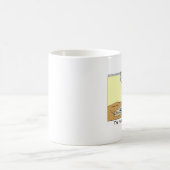 Lustiger Border Collie Kaffeebecher Kaffeetasse (Mittel)