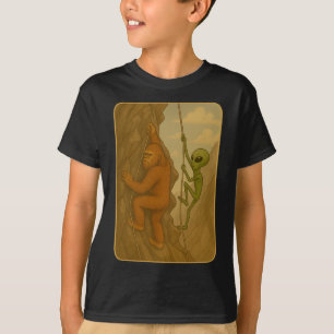 Lustiger Boulder-Felsenkletter-Wand-Kletter-Meme T-Shirt