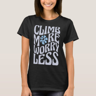 Lustiger Boulderer Bouldering Indoor-Fels-Wand-Kle T-Shirt