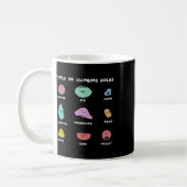 Lustiger Boulderer Indoor-Fels-Wand-Kletterer Kaffeetasse (Links)