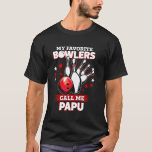 Lustiger Bowling-Kegler Mein Lieblingskegler nennt T-Shirt