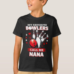 Lustiger Bowling-Kegler Mein Lieblingskegler nennt T-Shirt