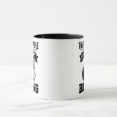 Lustiger Bowling-Mug Bowler-Geschenk Tasse (Zentrum)
