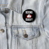 Lustiger Box-Kickboxer Savate Mma Martial Arts Kic Button (Beispiel)