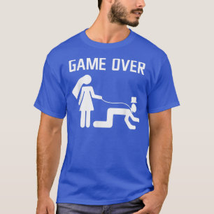 Lustiger Braut Bräutigam Hochzeit Junggeselle Jung T-Shirt