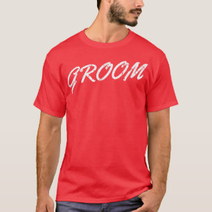 Lustiger Bräutigam Junggeselle Junggesellinnen-Par T-Shirt