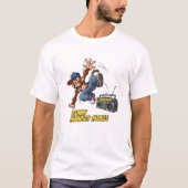 Lustiger Breakdance-Affe Hip-Hop-Tanz T-Shirt (Vorderseite)