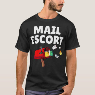 Lustiger Briefträger Postbote Gag T-Shirt