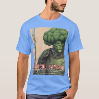 Lustiger Brokkoli Samurai T-Shirt