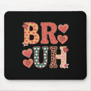 Lustiger Bruder-Gruß-Teenager-Junge-Männer-Val Mousepad