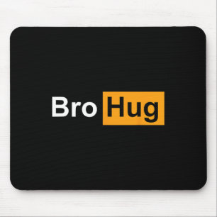 Lustiger Bruder Umarmung Bodybuilding Kraftdrehen  Mousepad
