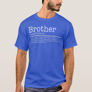 Lustiger Bruder-Witz-Humor-Geschenke für Bruder Lu T-Shirt