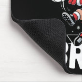 Lustiger Bruh Fußball Weihnachtsmann 67 Meme Weihn Mousepad (Ecke)