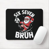 Lustiger Bruh Fußball Weihnachtsmann 67 Meme Weihn Mousepad (Mit Mouse)