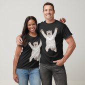 Lustiger brüllender Bär T-Shirt (Unisex)