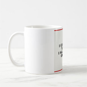 Lustiger Buchliebhaber-Becher - Ich kann nicht in Kaffeetasse