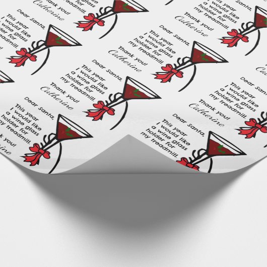 Lustiger Buchstabe zum Geschenkpapier (Ecke)