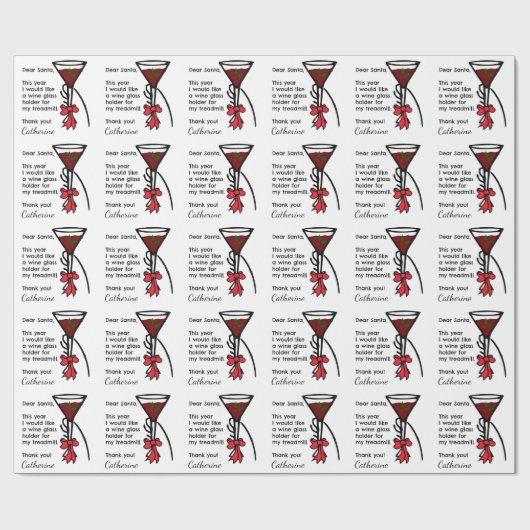 Lustiger Buchstabe zum Geschenkpapier (Flach)