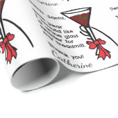 Lustiger Buchstabe zum Geschenkpapier (Rolleneckpunkt)