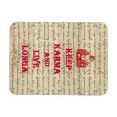 Lustiger Buddha-Spruch Magnet (Horizontal)