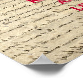Lustiger Buddha-Spruch Poster (Ecke)