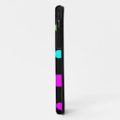 Lustiger bunter Tupfen-Name Case-Mate iPhone Hülle (Hinten/Links)