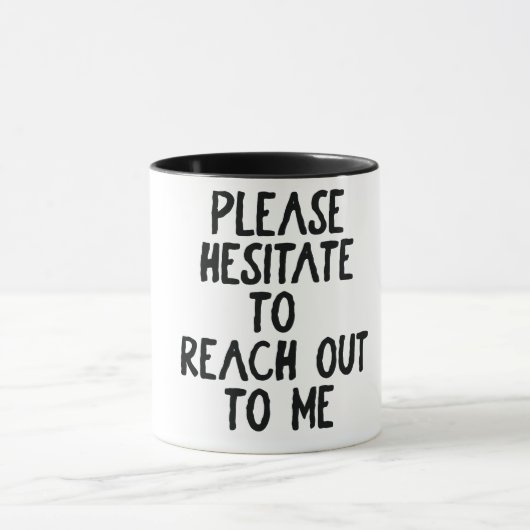 Lustiger Büro-Spruch Tasse (Zentrum)