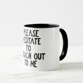 Lustiger Büro-Spruch Tasse (VorderseiteRechts)