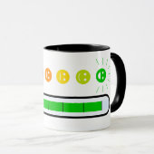 Lustiger Büro-Stimmungs-Tracker Glücks-Messer Emoj Tasse (VorderseiteRechts)