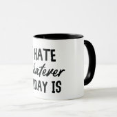 Lustiger Büro-Zitat/Spruch Tasse (VorderseiteRechts)