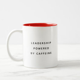 Lustiger Bürobecher für Chef, Mitarbeiter, Manager Zweifarbige Tasse