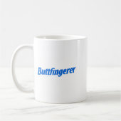 Lustiger Buttfingerer Tee Butt Fingerer Halloween  Kaffeetasse (Links)