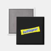 Lustiger Buttfingerer Unangemessen Anstößig Erwach Magnet (Vorderseite/Rückseite)